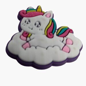 Unicorn Cat Shoe Charm Cloud